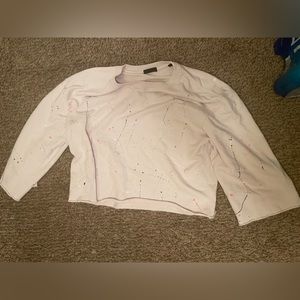 NWOT Atm cropped sweatshirt